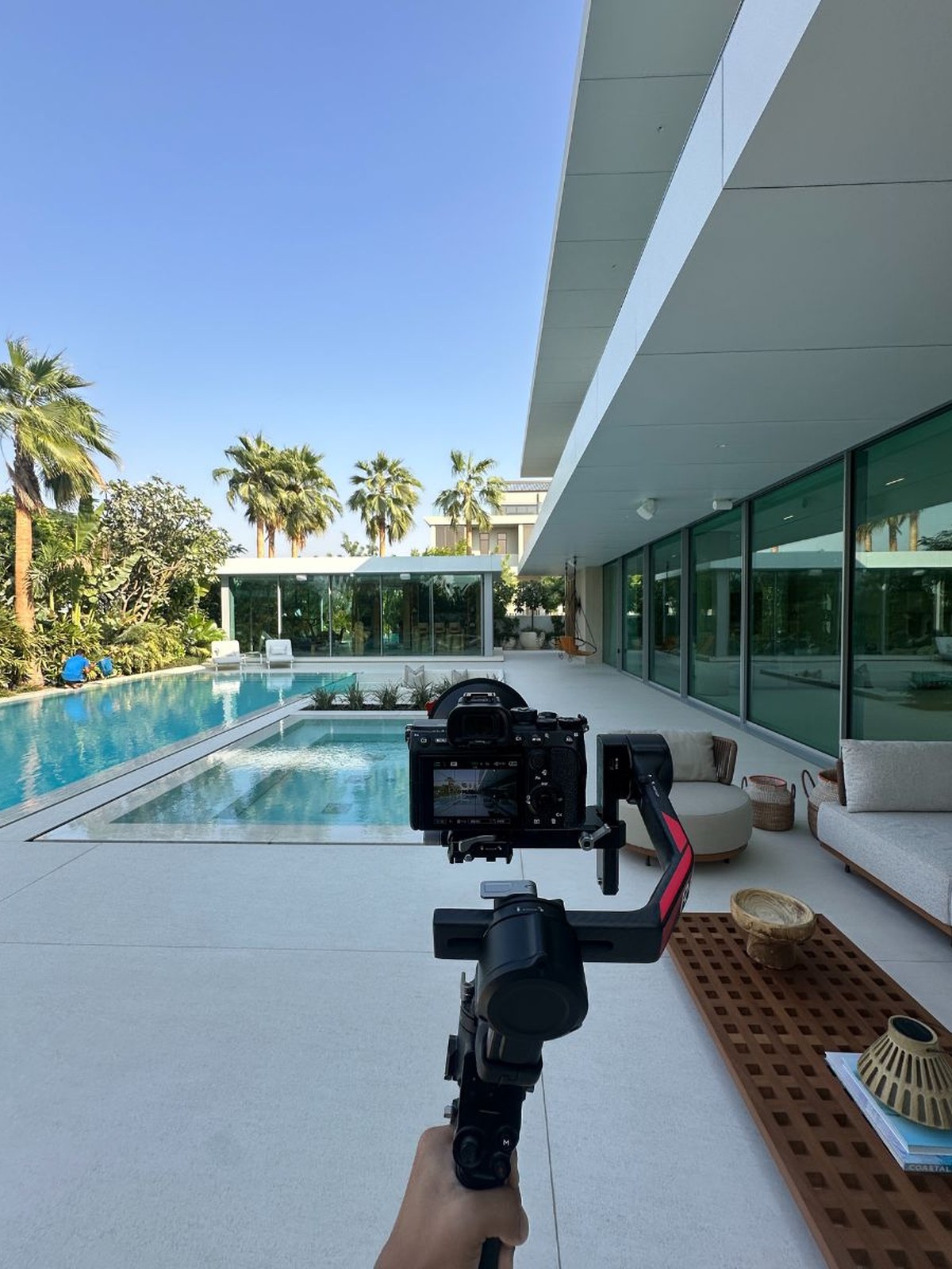 Serkal Media content production shoot in Dubai