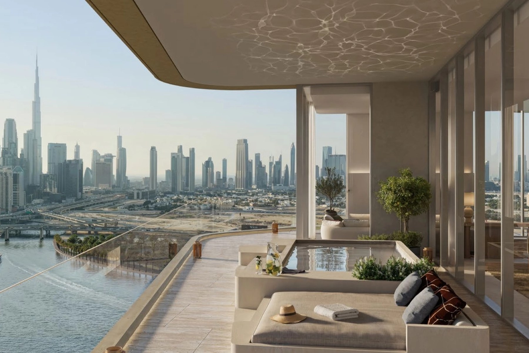 Premium Dubai residence overlooking the city skyline